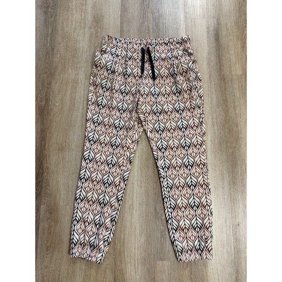 Kavu Pants - Kavu Women’s‎ Bucerias Drawstring Joggers Leaf Pattern Women’s Medium Gorpcore